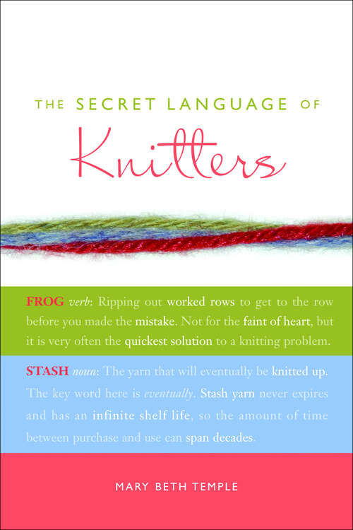 Book cover of The Secret Language of Knitters
