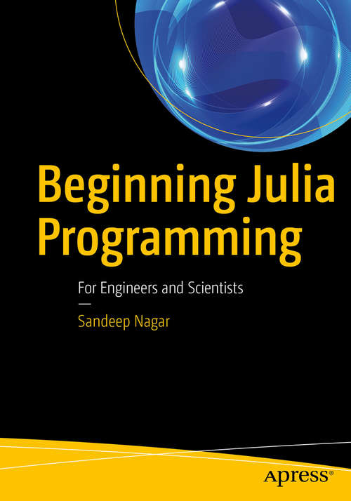 Book cover of Beginning Julia Programming: For Engineers and Scientists