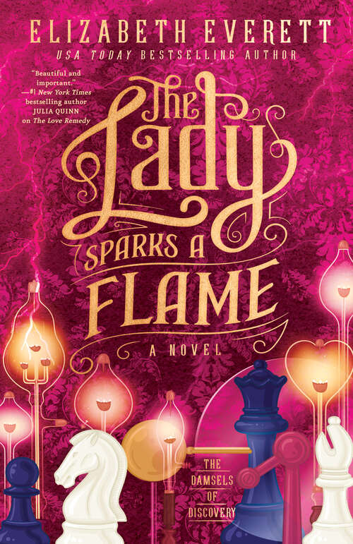 Book cover of The Lady Sparks a Flame (The Damsels of Discovery)