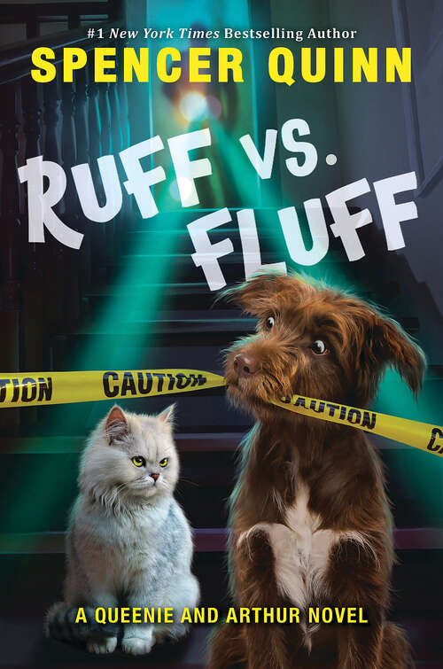 Book cover of Ruff vs. Fluff (A Queenie and Arthur Novel): A Queenie And Arthur Novel