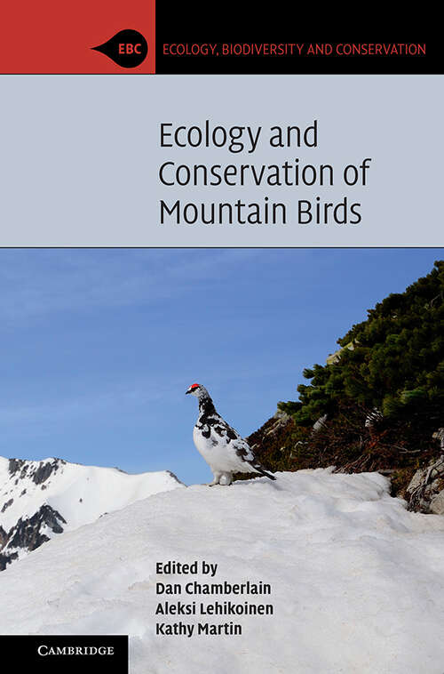 Book cover of Ecology and Conservation of Mountain Birds (Ecology, Biodiversity and Conservation)