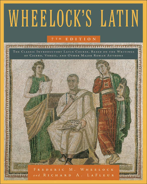 Book cover of Wheelock's Latin 7th Edition