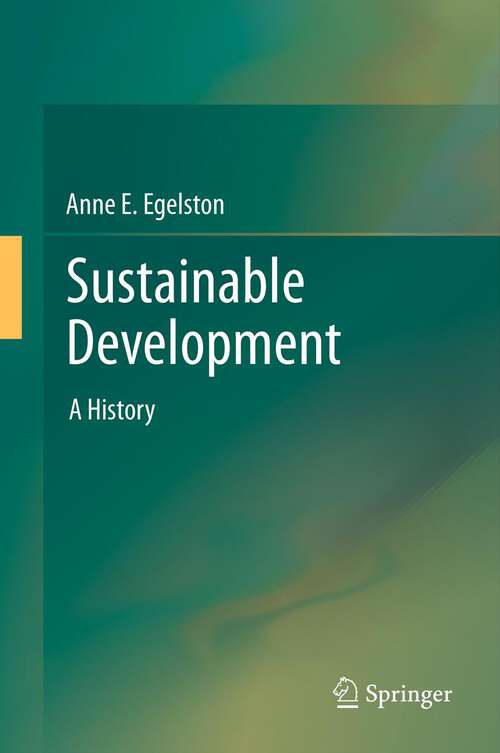 Book cover of Sustainable Development