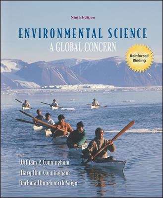 Book cover of Environmental Science A Global Concern
