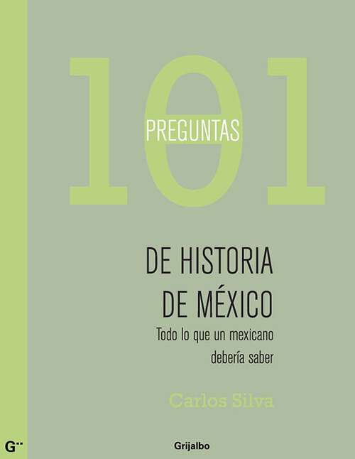 Book cover of 101 preguntas de historia de México