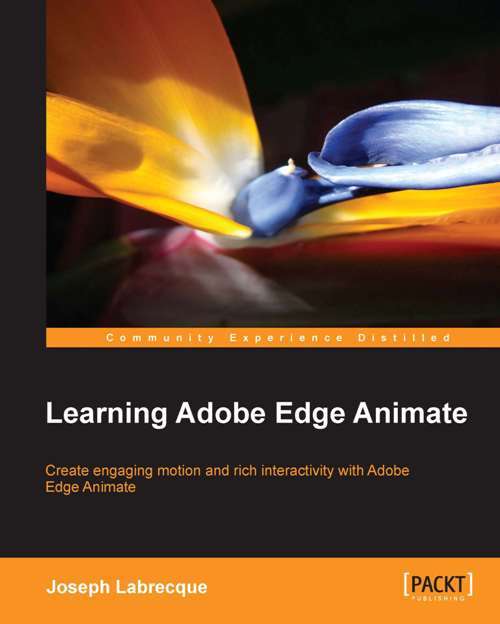Book cover of Learning Adobe Edge Animate