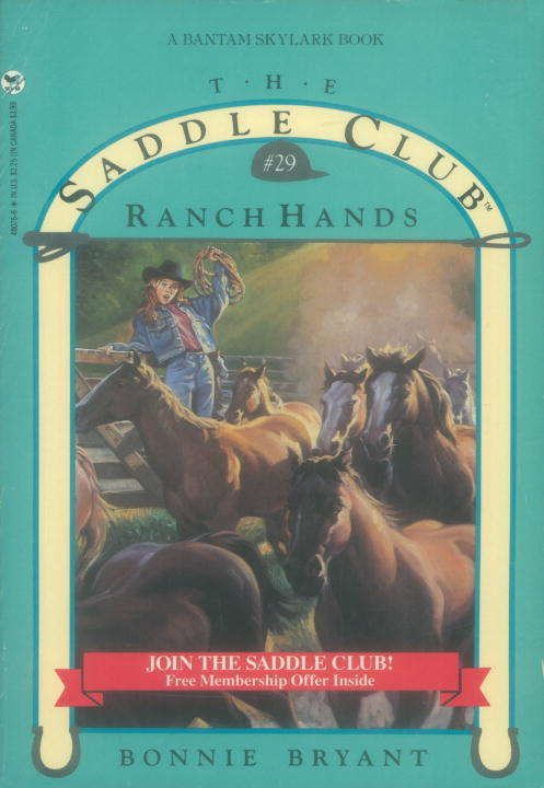 Book cover of Ranch Hands (Saddle Club #29)