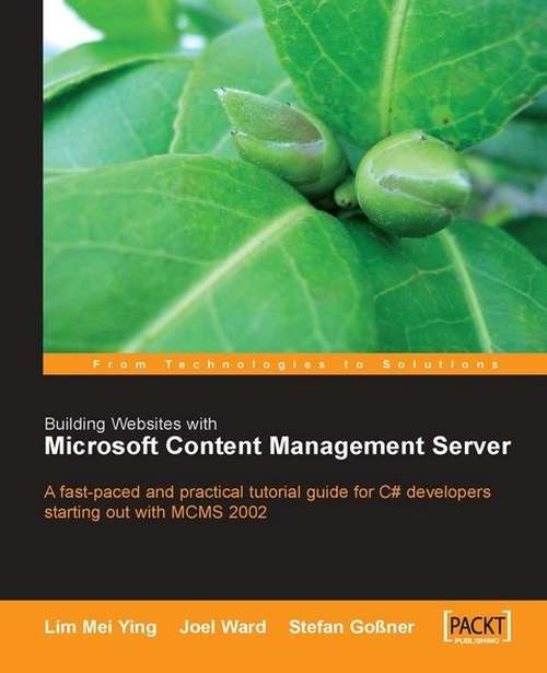 Building Websites with Microsoft Content Management Server