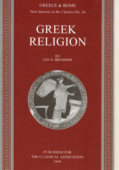 Greek Religion (New Surveys In The Classics #24)