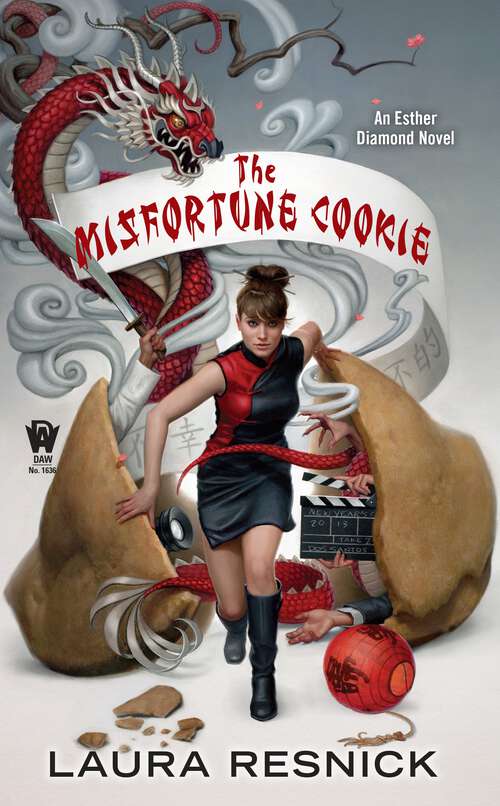 Book cover of The Misfortune Cookie (Esther Diamond Novel #6)