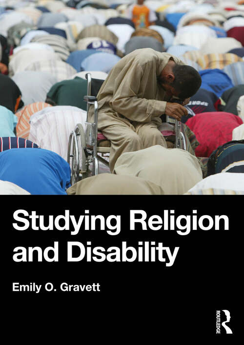 Book cover of Studying Religion and Disability (1)