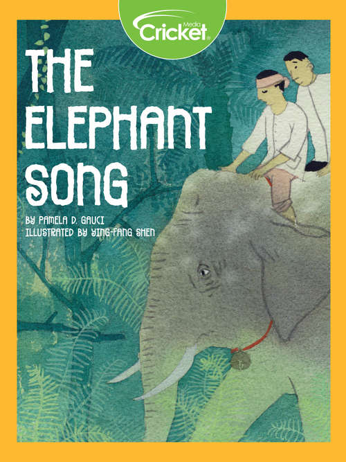Book cover of The Elephant Song
