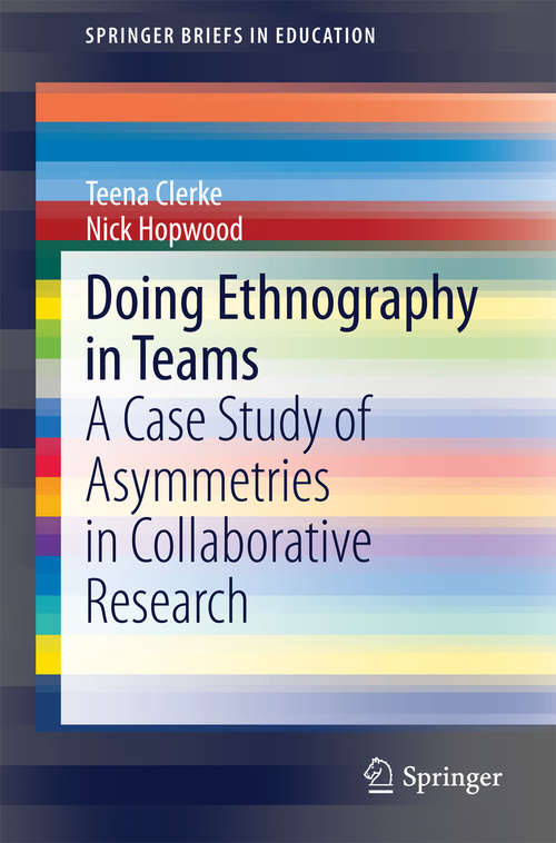 Book cover of Doing Ethnography in Teams