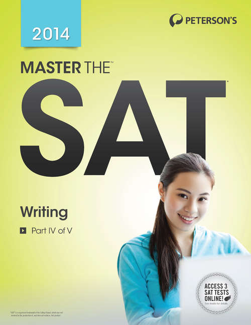Book cover of Master the SAT Writing