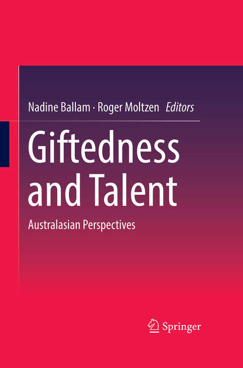 Book cover of Giftedness and Talent