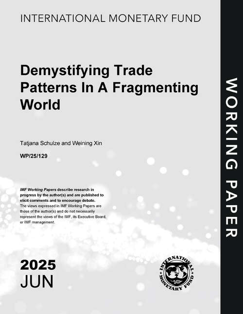 Book cover of Demystifying Trade Patterns In A Fragmenting World