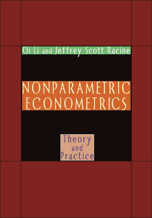 Book cover of Nonparametric Econometrics