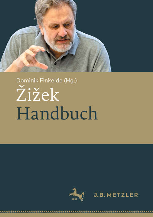 Book cover of Žižek-Handbuch