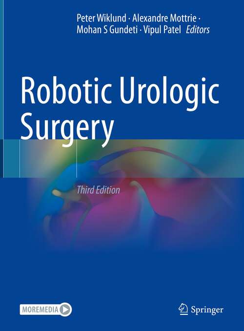 Book cover of Robotic Urologic Surgery (3rd ed. 2022)