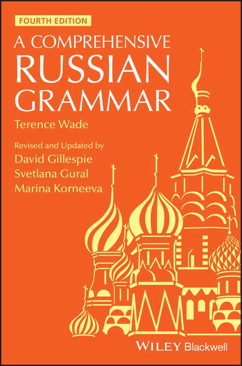 Book cover of A Comprehensive Russian Grammar (4) (Blackwell Reference Grammars #12)