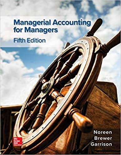 Book cover of Managerial Accounting for Managers (Fifth Edition)