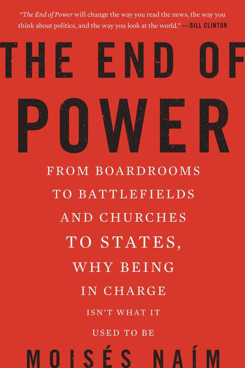 Book cover of The End of Power
