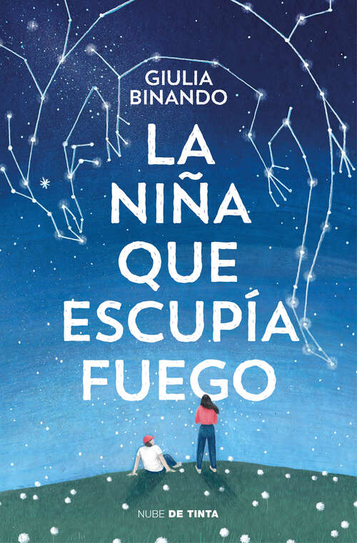 Book cover of La niña que escupía fuego