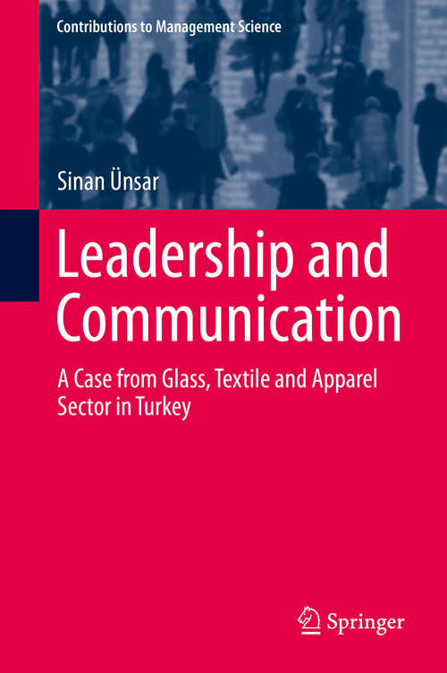 Book cover of Leadership and Communication