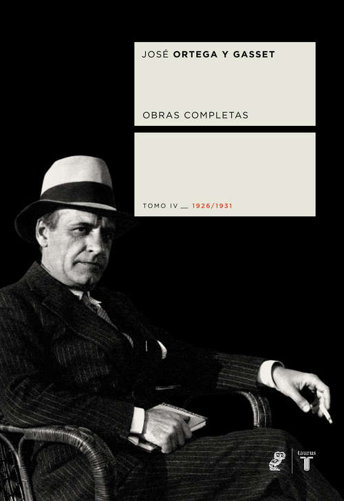 Book cover of Obras completas. Tomo IV (1926/1931)
