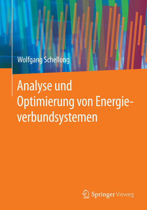 Book cover of Analyse und Optimierung von Energieverbundsystemen