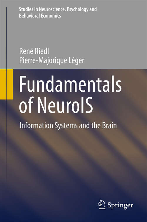 Cover image of Fundamentals of NeuroIS