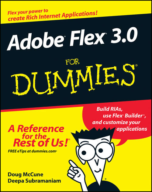 Book cover of Adobe Flex 3.0 For Dummies