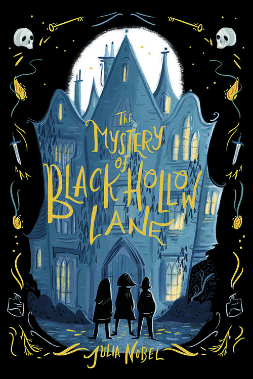 Book cover of The Mystery of Black Hollow Lane (Black Hollow Lane #1)