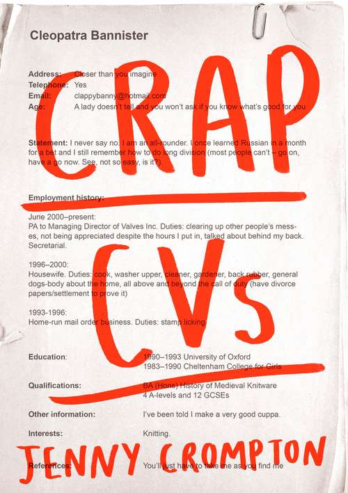 Book cover of Crap CVs