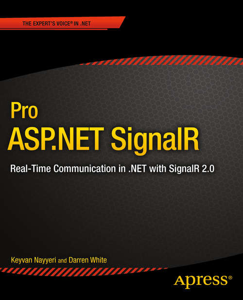 Book cover of Pro ASP.NET SignalR