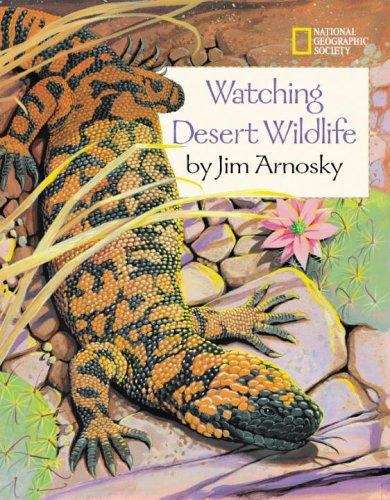 Book cover of Watching Desert Wildlife