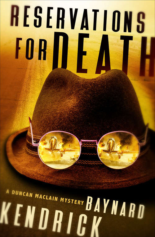 Book cover of Reservations for Death (The Duncan Maclain Mysteries #9)