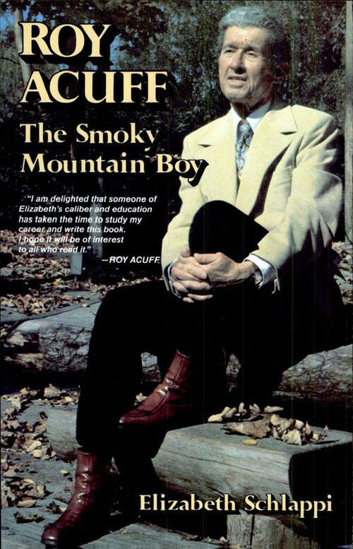 Book cover of Roy Acuff: The Smoky Mountain Boy