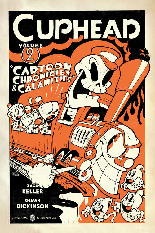 Book cover of Cuphead Volume 2: Cartoon Chronicles & Calamities