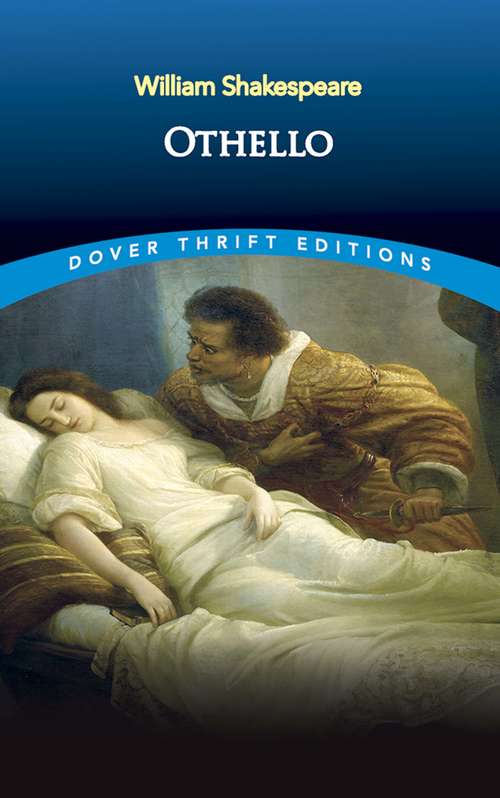 Book cover of Othello: Large Print (Dover Thrift Editions)