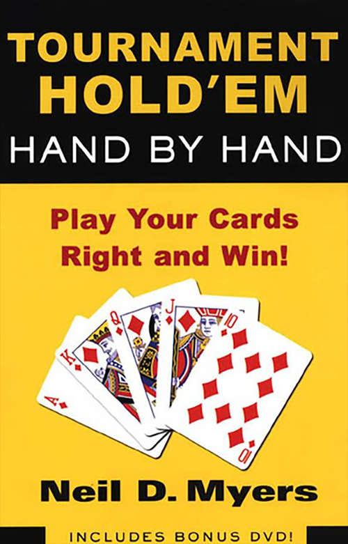 Book cover of Tournament Hold'em Hand by Hand