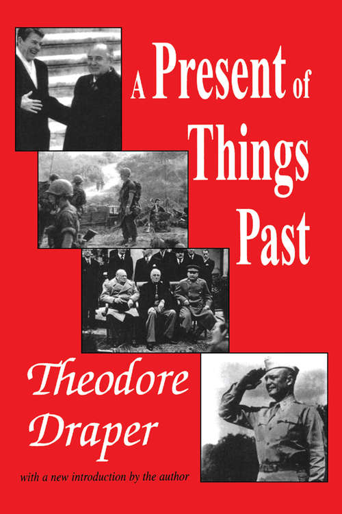 Book cover of A Present of Things Past: Selected Essays