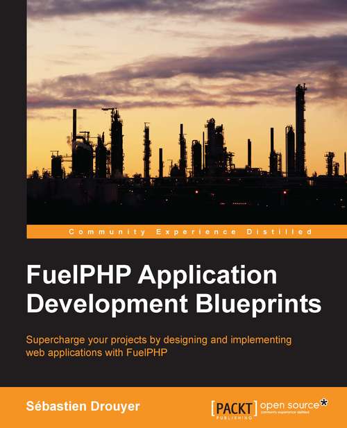 Book cover of FuelPHP Application Development Blueprints
