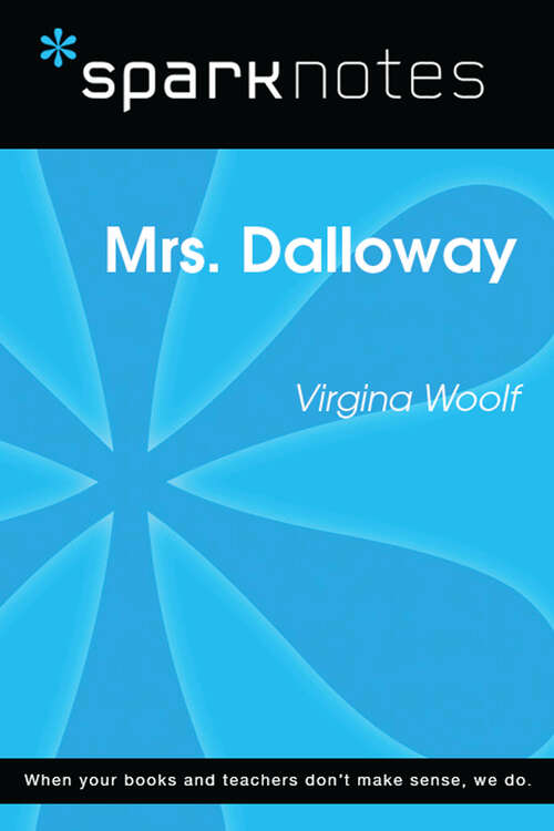 Book cover of Mrs. Dalloway (SparkNotes Literature Guide Series)