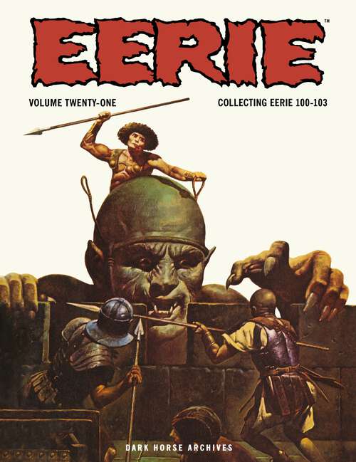 Book cover of Eerie Archives Volume 21