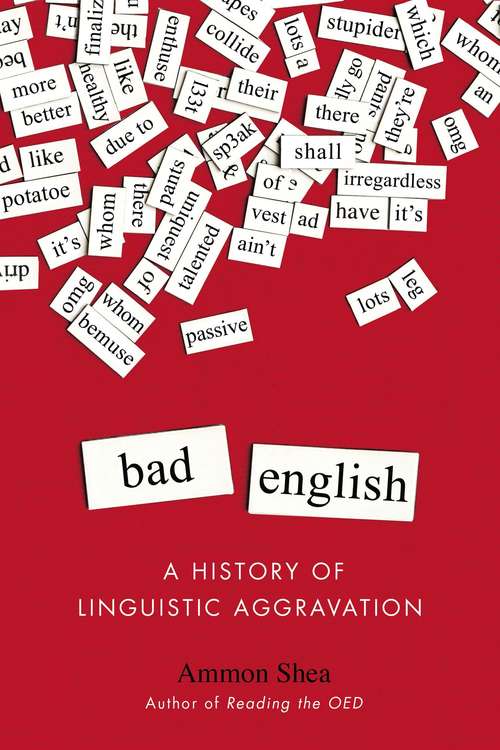 Book cover of Bad English