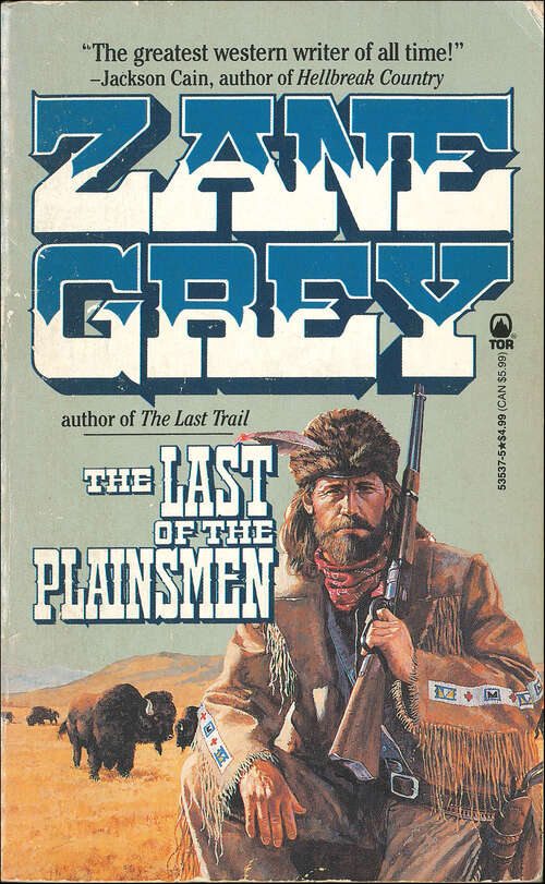 Book cover of The Last of the Plainsmen