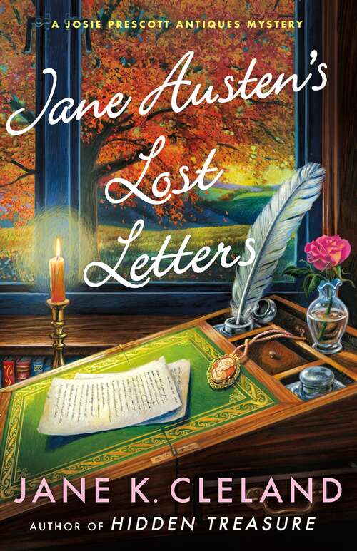 Book cover of Jane Austen's Lost Letters: A Josie Prescott Antiques Mystery (Josie Prescott Antiques Mysteries #14)