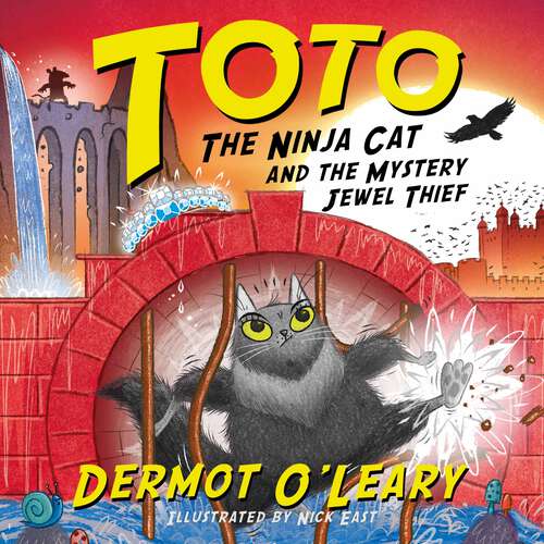 Book cover of Toto the Ninja Cat and the Mystery Jewel Thief: Book 4 (Toto #4)