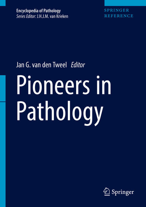 Book cover of Pioneers in Pathology